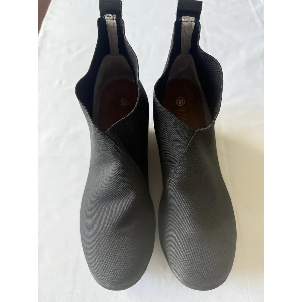 Bernie Mev New York Maile Black Wedge Women's Shoes US Size 8 Comfort